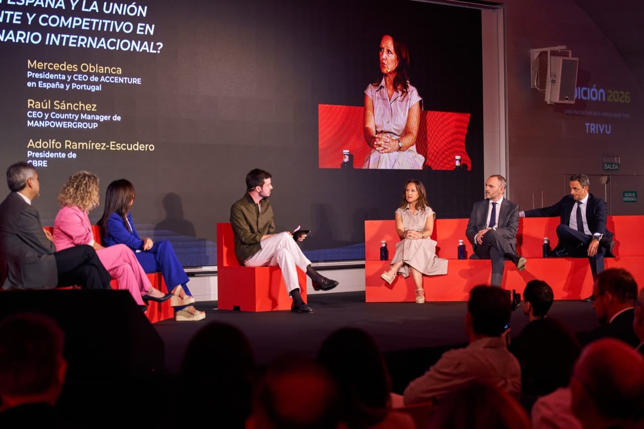Edición 2026 de TALEÑTO ESPAÑA — panel de la mañana con la pregunta en pantalla