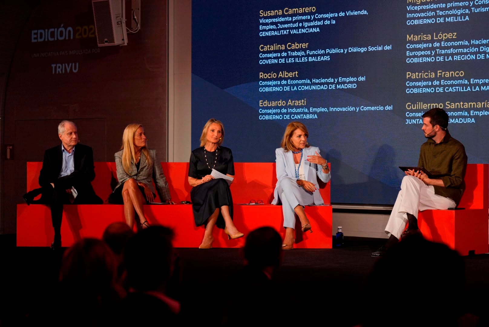 Edición 2026 de TALEÑTO España — panel de consejeros autonómicos