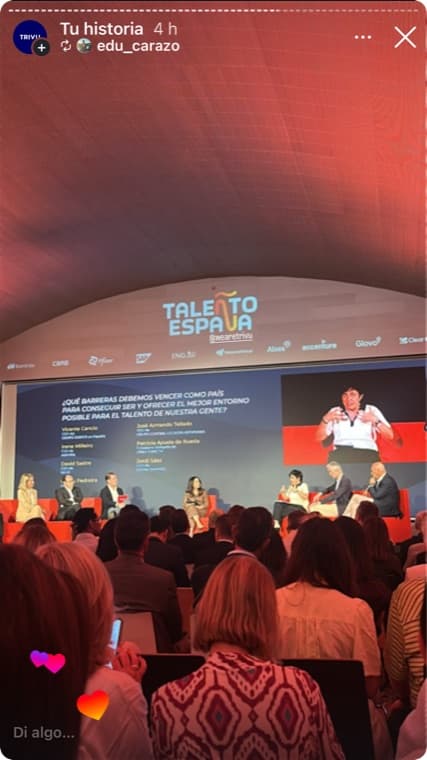 Story de la comunidad sobre TALEÑTO España 2026