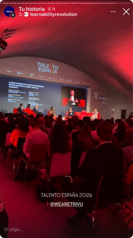 Story de la comunidad sobre TALEÑTO España 2026
