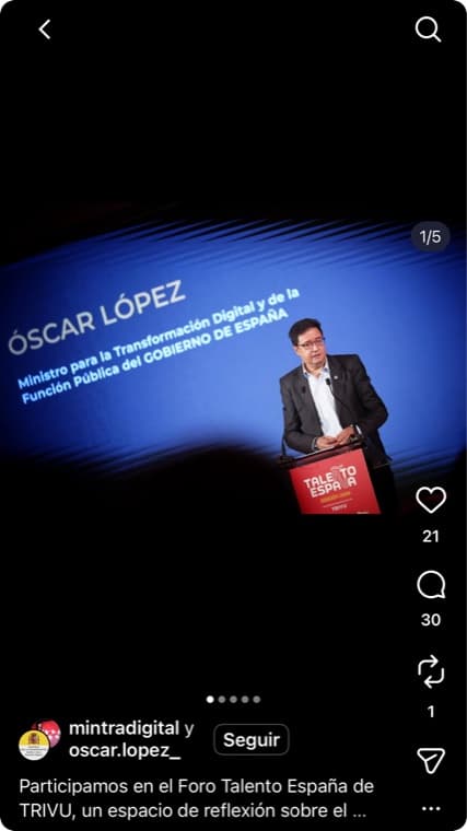 Story de la comunidad sobre TALEÑTO España 2026